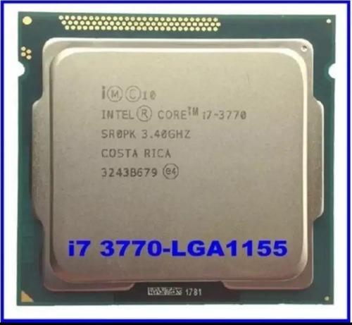 Procesador I7 3770 3.40 Ghz De Intel Socket 1155 (110v)
