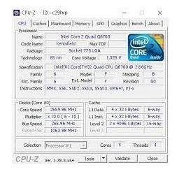 Procesador Intel Core 2 Quad Q6700 8 Mega Cache 20mzn