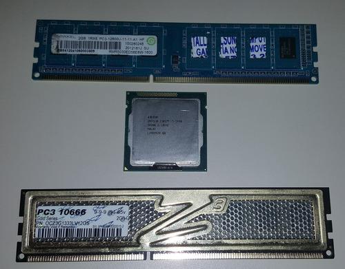 Procesador Intel I5 2400 Pc Socket 1155 + 4gb Ram X2 (50vd)