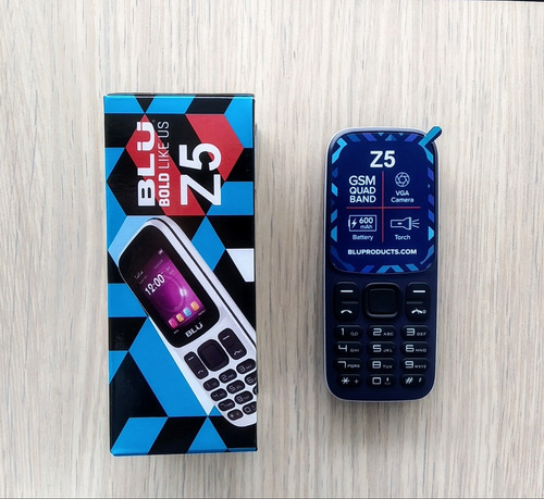 Telefono Blu Z5 Basico Dual Sim 1(13 Vrds) 2 X (20vrds)