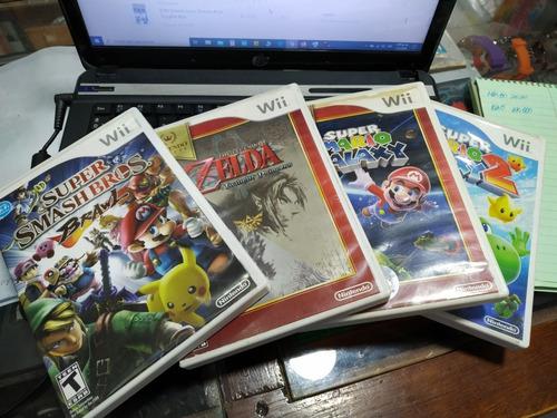 Zelda-mario Galaxy-super Smash Originales Wii