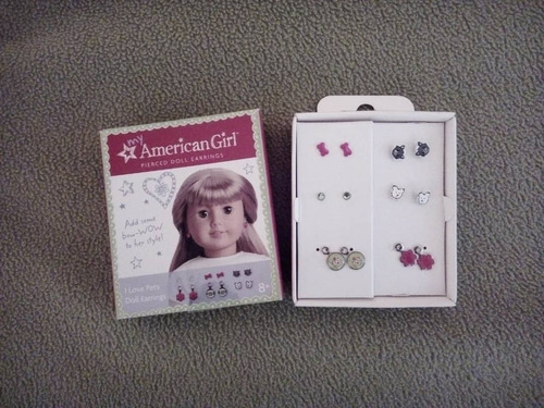 Zarcillos Para Muñeca American Girl Original