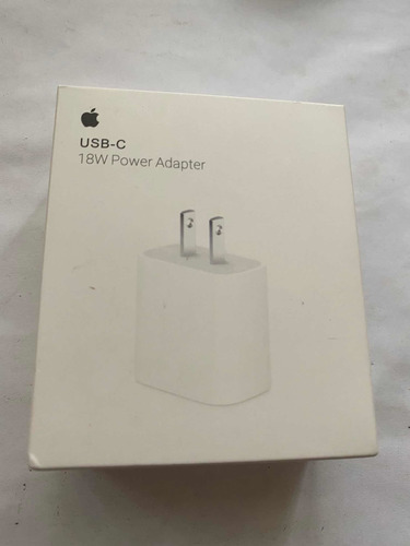Adaptador Enchufe 18w Apple Carga Rápida iPhone 11 Pro Max