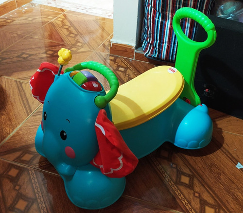 Andadera Fisher Price 3 En 1 Elefante