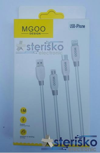 Cable Usb Alto Rendimiento Android iPhone