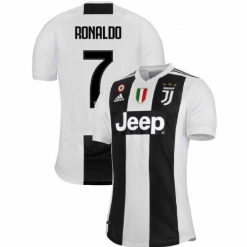 Camiseta Oficial Juventus Local 18/19 Ronaldo Cr7