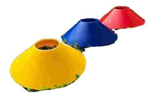 Conos Mina Tortuga Flexible Entrenamiento Deportivo Packx24.