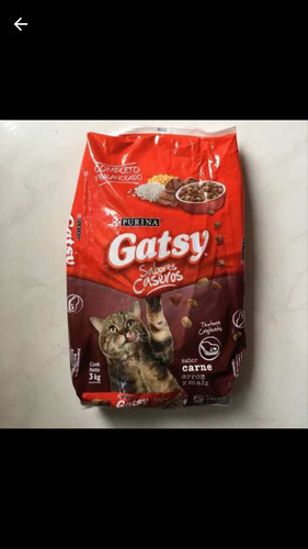 Gatsy 3kg Sabor A Carne 16v