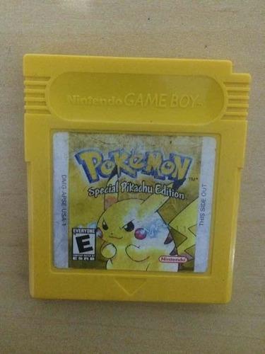 Juego Pokémon Edición Amarilla Para Game Boy Advance Sp