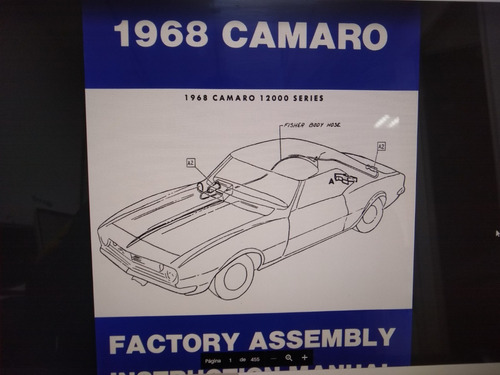 Manual Ensamblaje Camaro  En Pdf