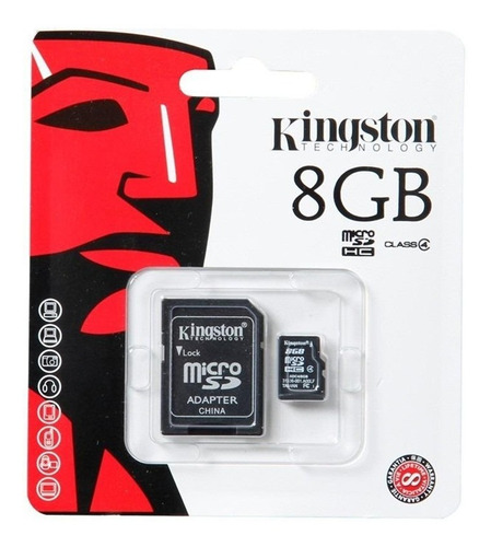 Memoria Micro Sd Kingston 8 Gb - Remate! Lote