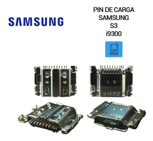 Pin De Carga Samsung Galaxy S3 I Unidades, Surtidas)