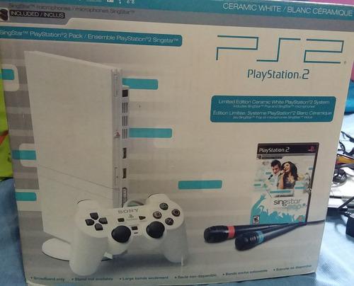 Playstation 2 Con Accesorios Y Juegos