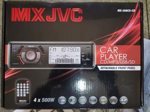 Reproductor Para Auto Mx Jvc Car PlayerModelo Mx-268cs-cd.