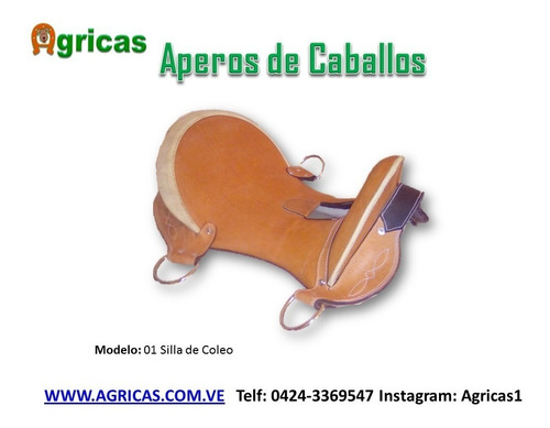 Silla De Caballos De Coleo Fustes Monturas