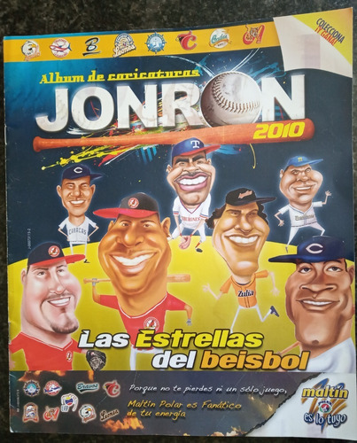 Álbum De Caricaturas Jonron  Sin Cromos (5)