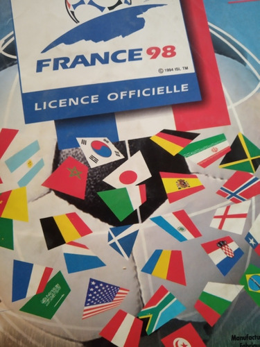 Álbum Panini Futbol Francia 98