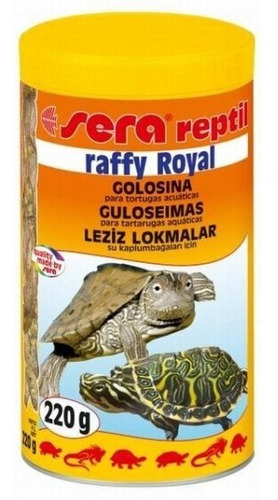 Alimento Tortugas De Agua Y Reptiles Peces Sera 220 Grs