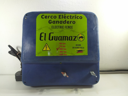 Cerco Eléctrico Ganadero Dual 100 Km Batería Incorporada
