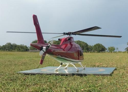 Helicóptero Raptor 50 Flybarless Glow.