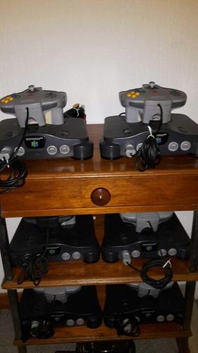 Nintendo 64 Completo Con 1 Control, 1 Juego Y Cables.