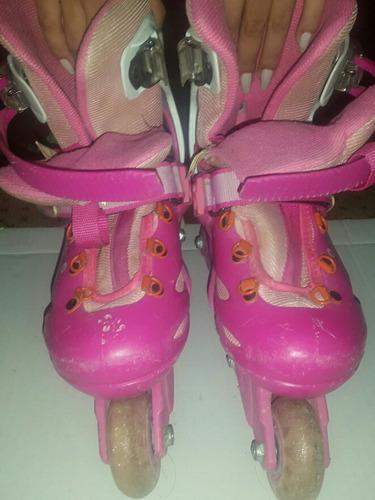 Patines Lineales Barbie Talla 32-35