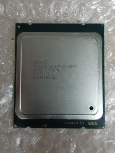 Procesador Core I7 3820 Socket 2011 3.6ghz 64gb Máximo