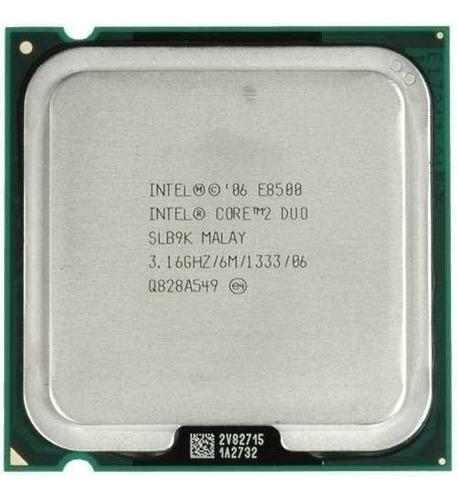 Procesador Intel Core 2 Duo E 8500 6 Mega