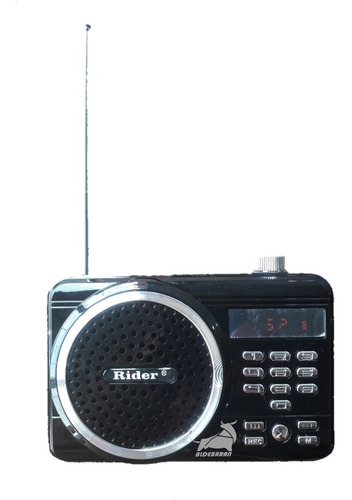 Reproductor Minero Mp3 Mic Usb Sd Radio Fm Recargabe