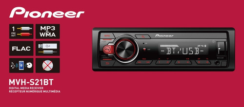 Reproductor Pioneer Mvh-s21bt, Bluetooth,usb Original (65)