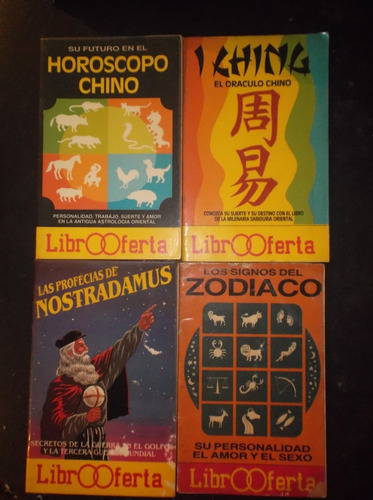 4 Libros Profecias Y Horoscopo, Leer 2 Verdes