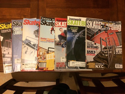 7 Revistas Transworld Skateboarding