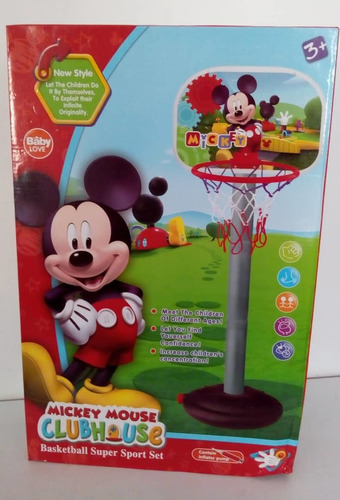 Aro De Basket Mickey Cars 30v