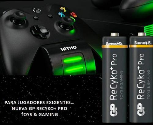 Baterías Recargables Gp Recyko Pro Aa Ideales Para Xbox