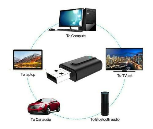 Bluetooth Usb 5.0 Para Tv.carro.pc-laudifono Cornetas 15 Vr