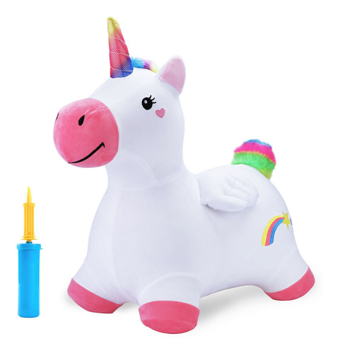 Brinca Brinca Inflable Para Niñas - Unicornio