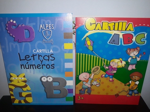 Cartillas Escolares Letras, Números, Animales 2x3$