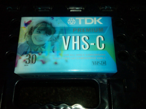 Cassette Vhs-c 30 Marca Tdk