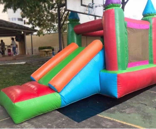 Castillo Inflable Algodonera Maquina De Raspados Dispensador