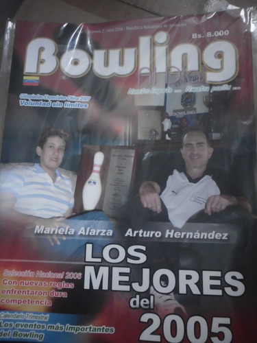 Coleccionable Revista Bowling Al Día. Año 1/número 2
