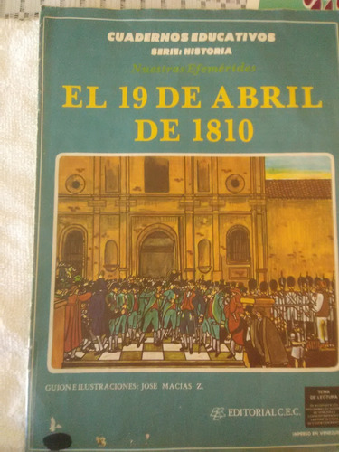 Comic Educativo Venezolano, El 19 De Abril De 