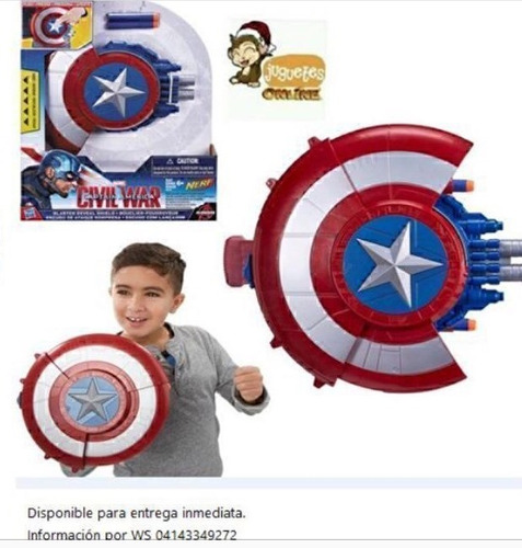 Escudos Capitan America Civil War Marvel