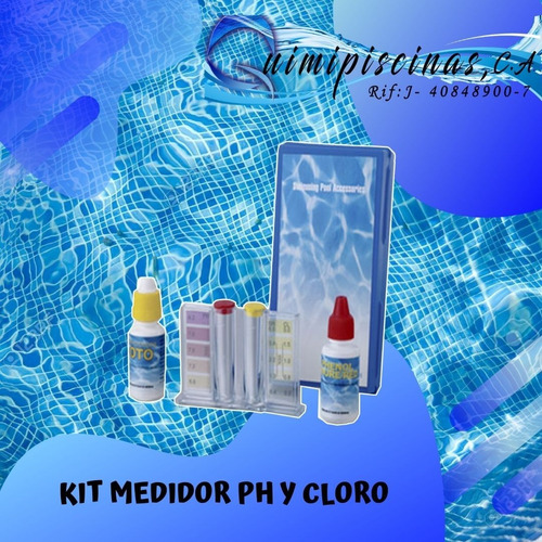 Kit Medidor De Ph Y Cloro Para Piscinas
