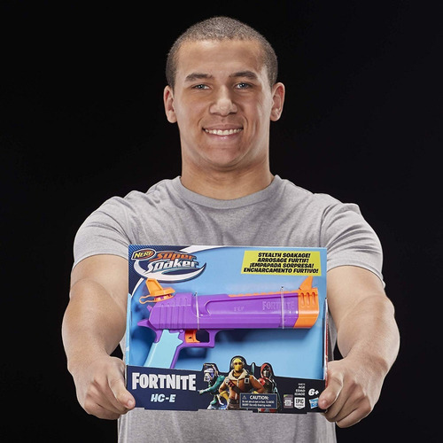 Nerf Fortnite Hc-e Super Soaker Toy Water Blaster Hasbro Om1