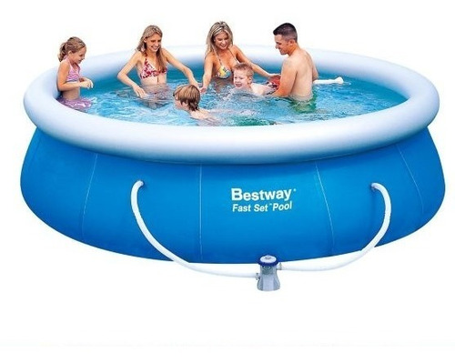 Piscina Inflable Familiar Fast Set 305 X 76 Cm Bestway