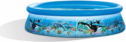 Piscina Inflable Familiar Intex 3.66mx76cm Con Filtro +obseq