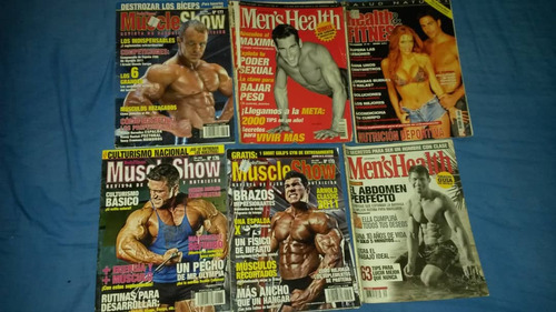 Remato 6 Revistas De Culturismo Muscle Show Y Heatl, 4 Verde