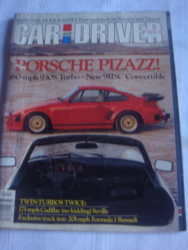 Revista Coleccionable Usa Car And Driver