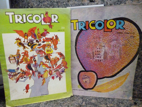 Revista / Folleto Educativo Tricolor... Set 2