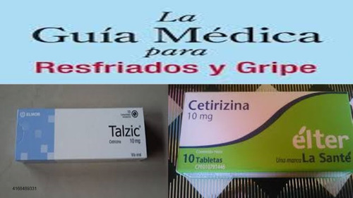 Revista Guia Medica Cetirizina (precio X 2 Unidades)